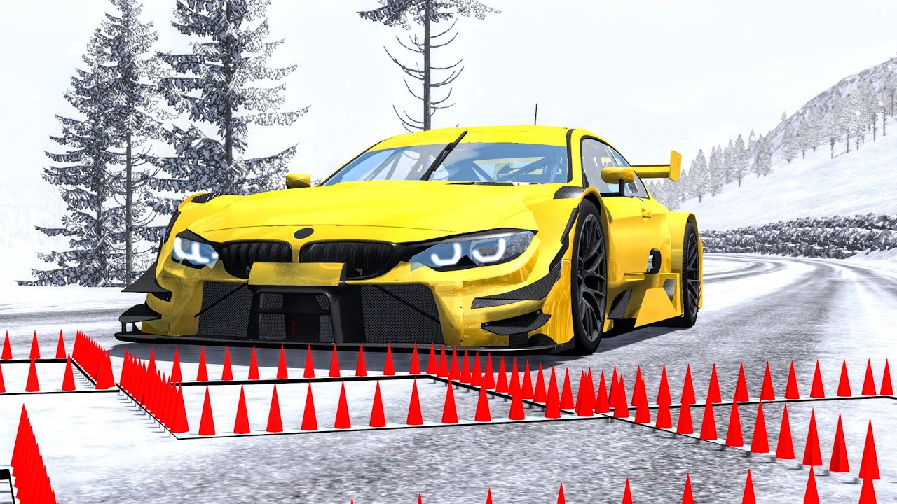 Massive Spike Strip Pileup Crashes #54 &ndash; BeamNG Drive | CrashBoomPunk