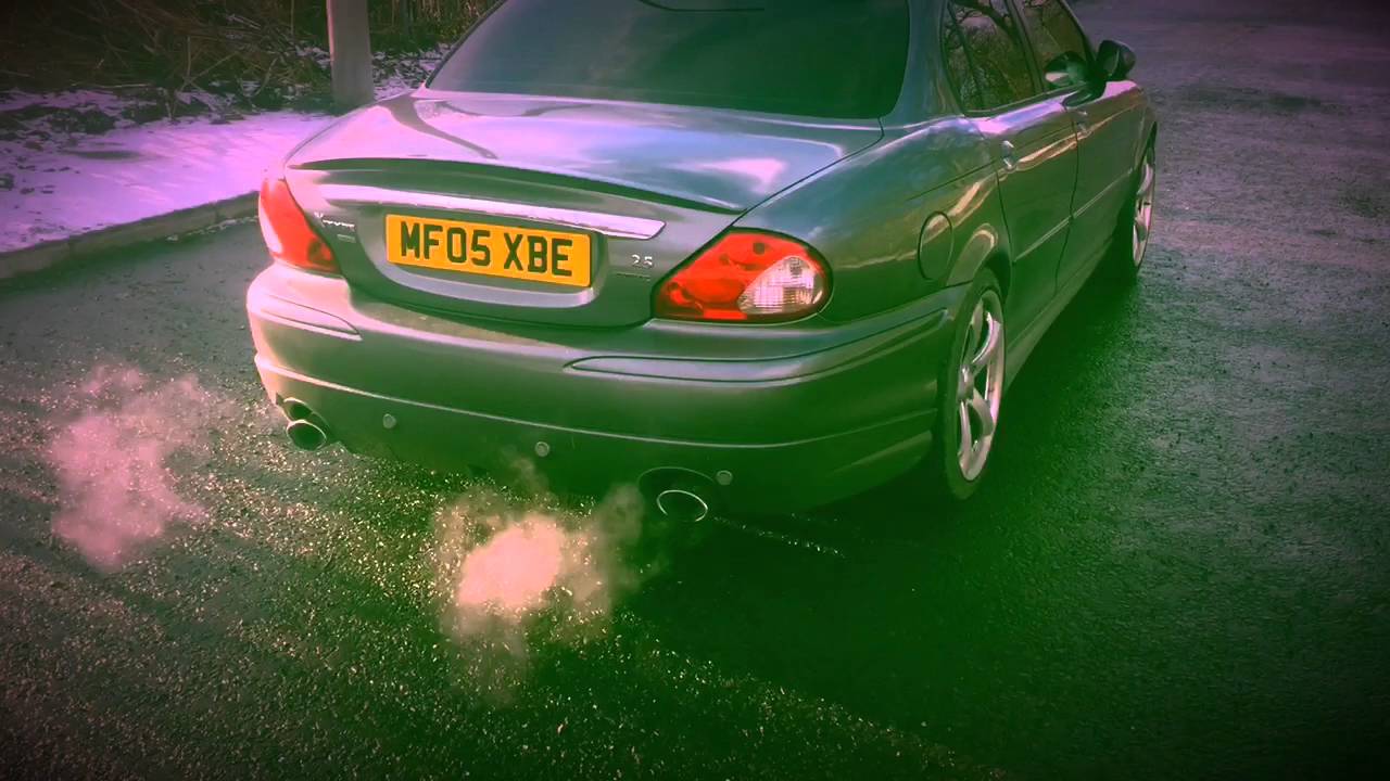 Straight piped v6 jaguar x type