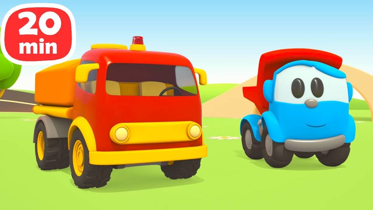 Leos Bau-Einsätze aus der ersten Staffel | 3 Folgen in einem Zeichentrickfilm für Kinder