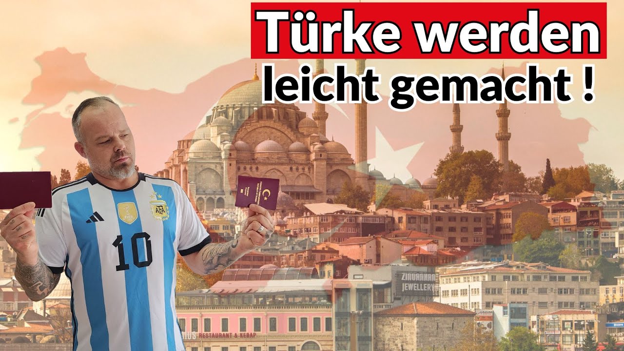 Türke werden leicht gemacht, Erwerb der Türkischen Staatsangehörigkeit #TürkVatandaşlık #vatan