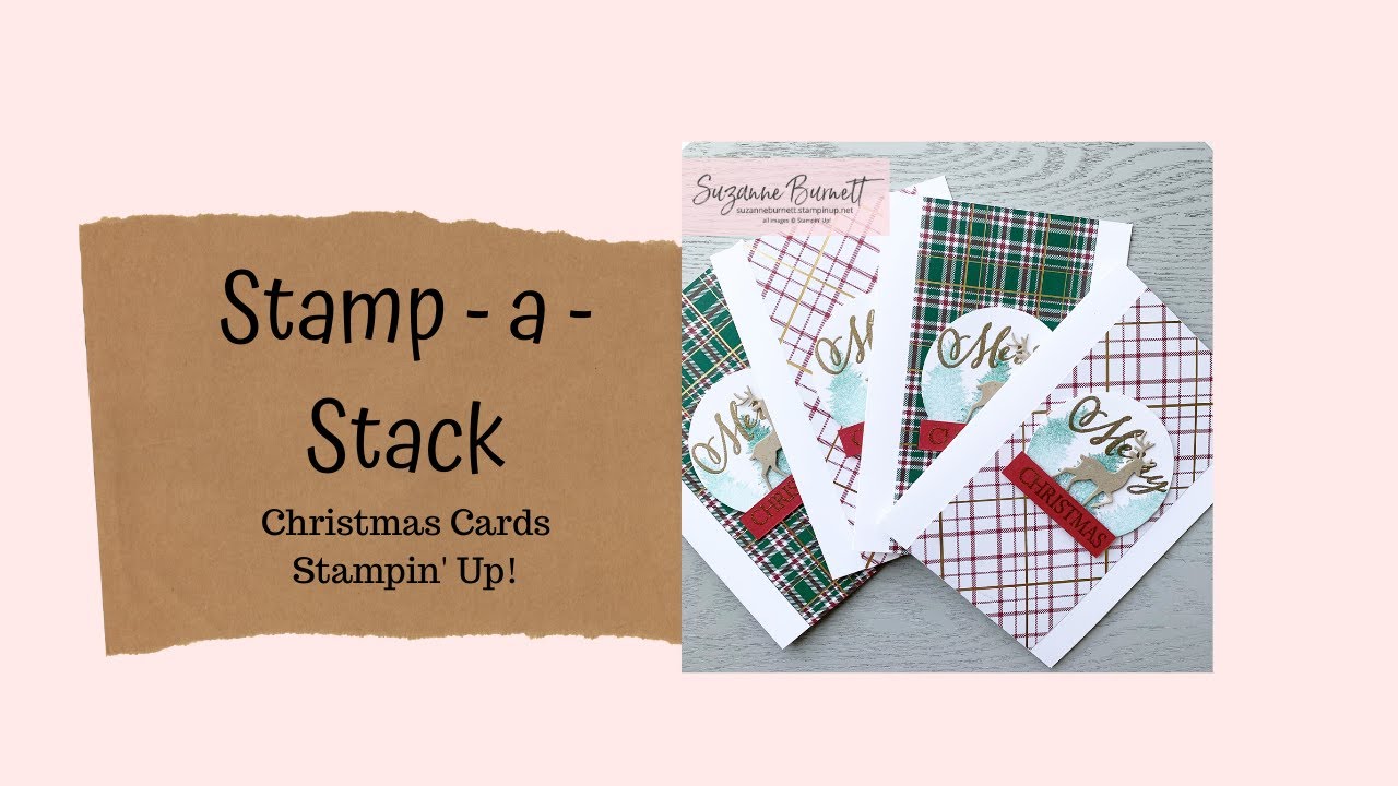 Stamp - a - Stack of Christmas Cards - Stampin' Up!