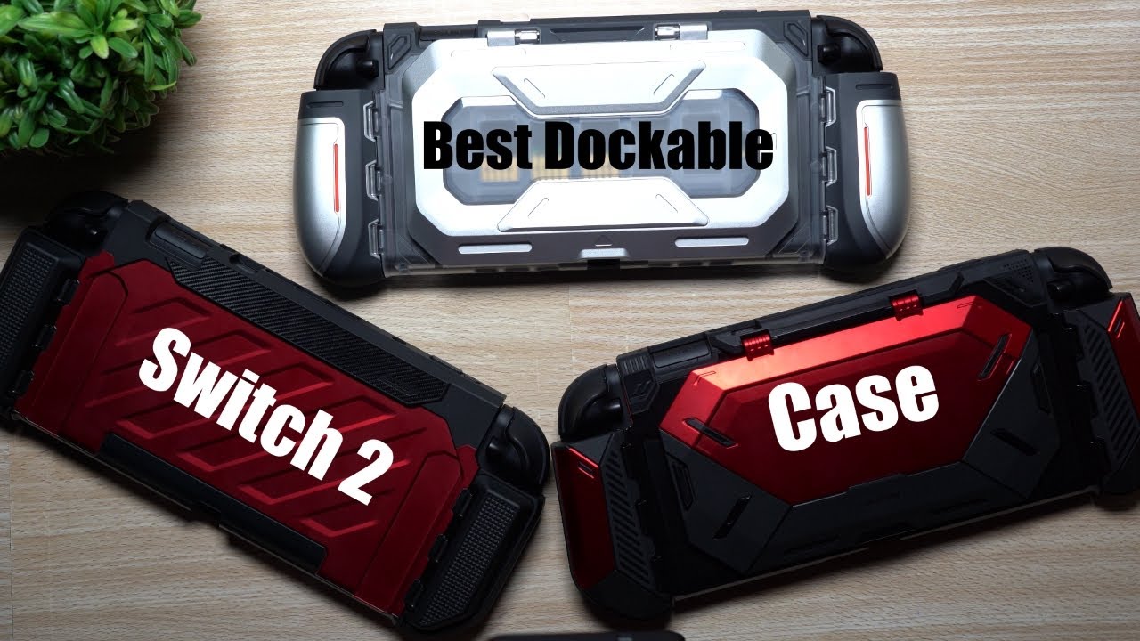 Лучший чехол для док-станции Nintendo Switch 2 — тестирование 3 брендов.