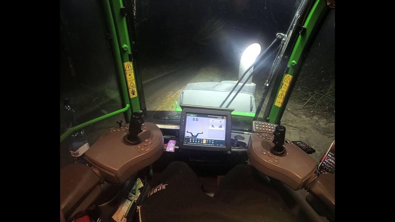 НОЧНАЯ РАБОТА FORWARDER JOHN DEERE 1210E