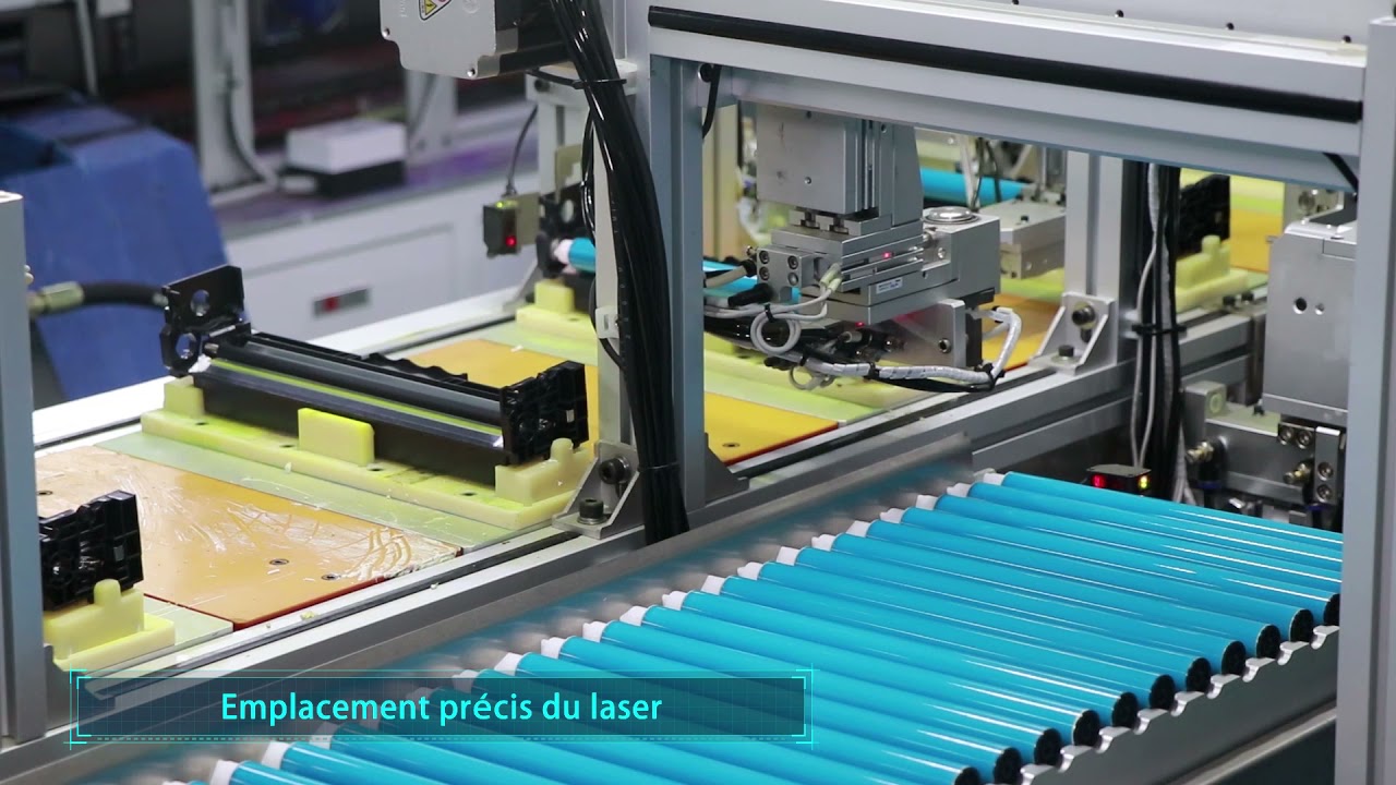 Aster - la première ligne de production automatique de cartouches de toner couleur de l'industrie
