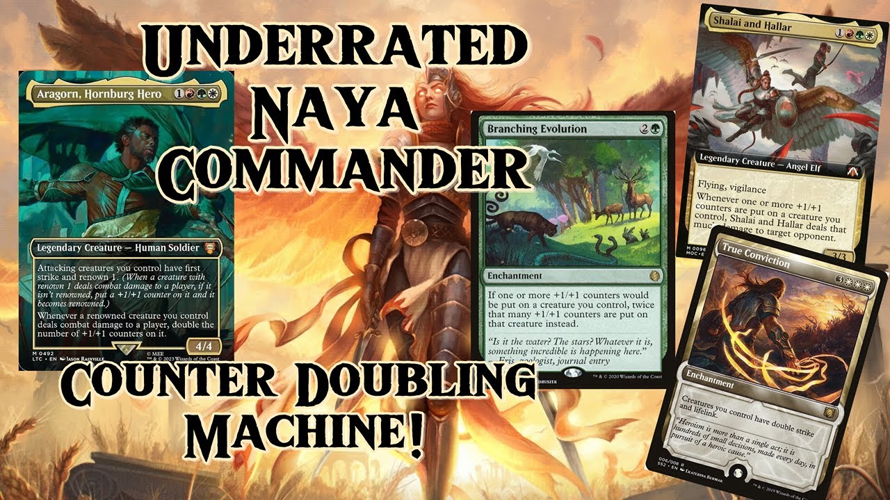My new Favorite Commander? Aragorn Naya Counter Beatdown