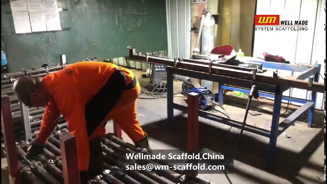 Cuplock Scaffolding Standard Manufacturing - Wellmade