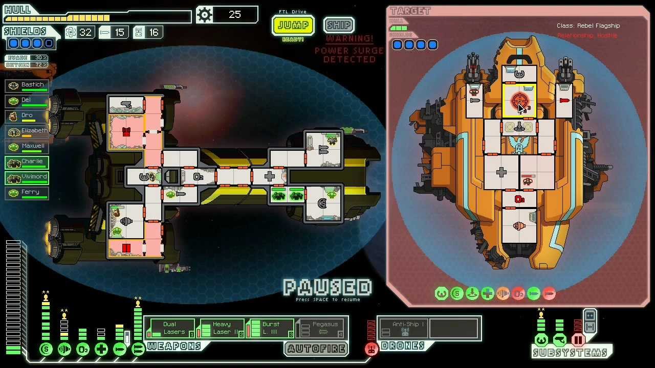 Faster Than Light - Sector 8 with overpowered ship