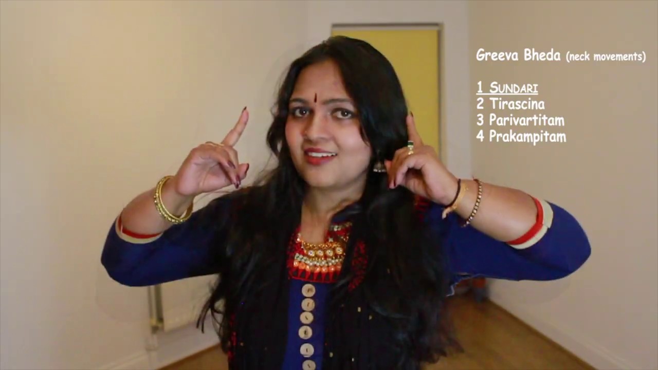 :: Bharatanatyam Dance | Neck Movements | Greeva Bheda | Indian Classical Dance | Anu Lanish ::
