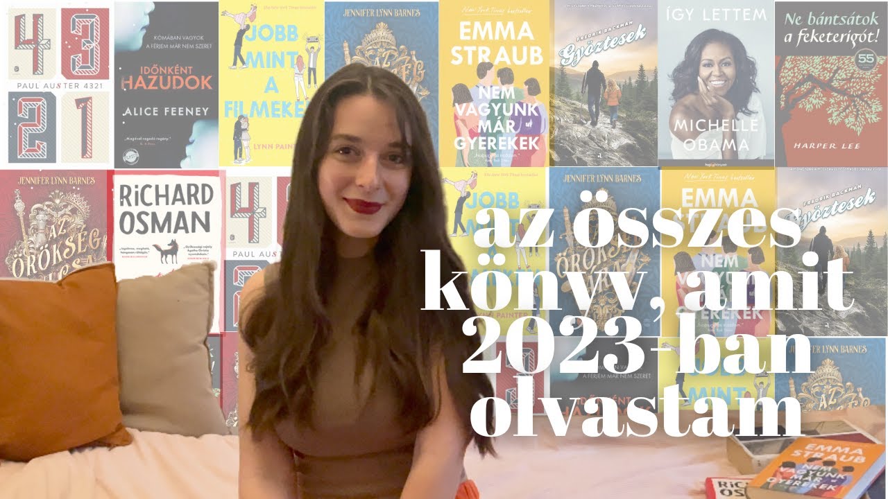 AZ ÖSSZES KÖNYV, AMIT 2023-BAN OLVASTAM
