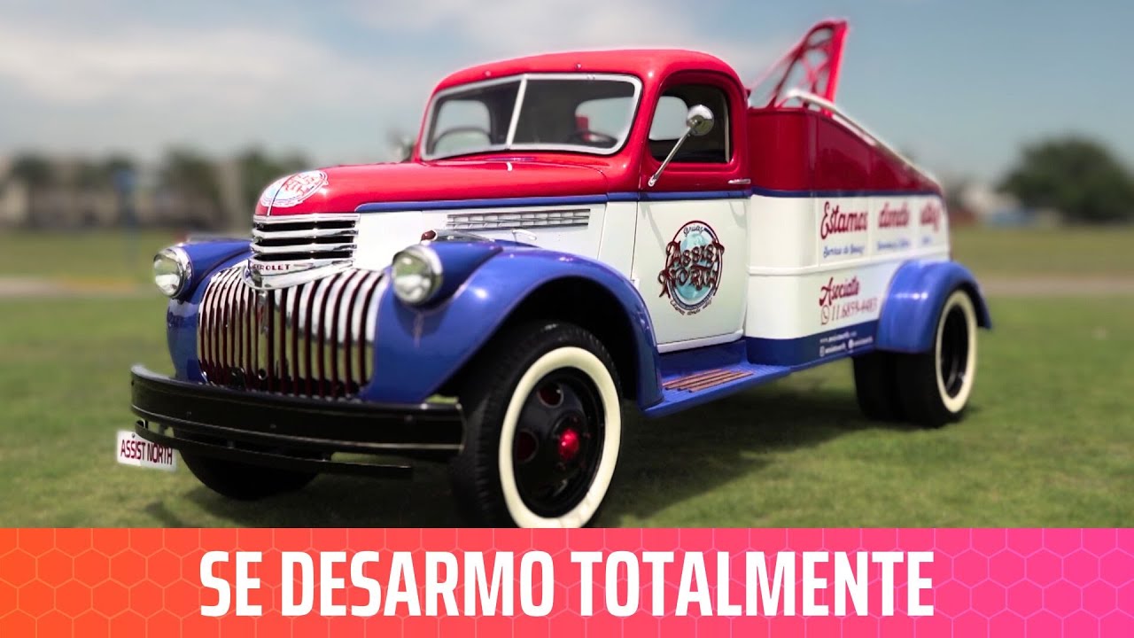 De abuelo a nieto: el legado de una grúa Chevrolet ‘46 🚜🔥| #GarageTv
