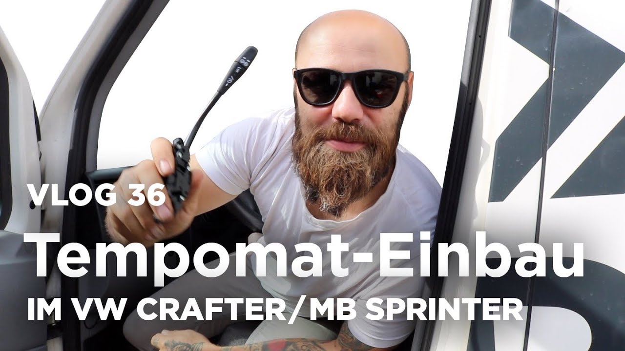 Tempomat-Einbau im VW Crafter / Mercedes Sprinter