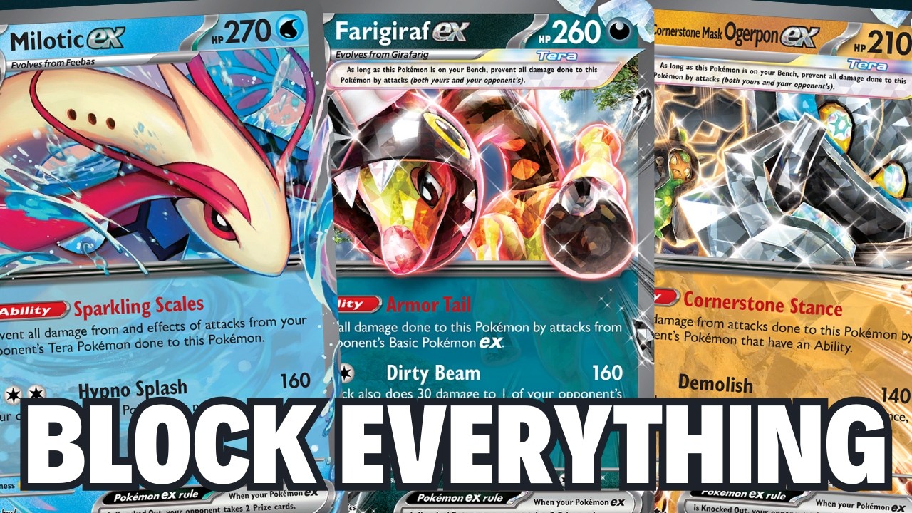 Играть против этой колоды Milotic и Farigiraf EX после ротации будет крайне сложно.