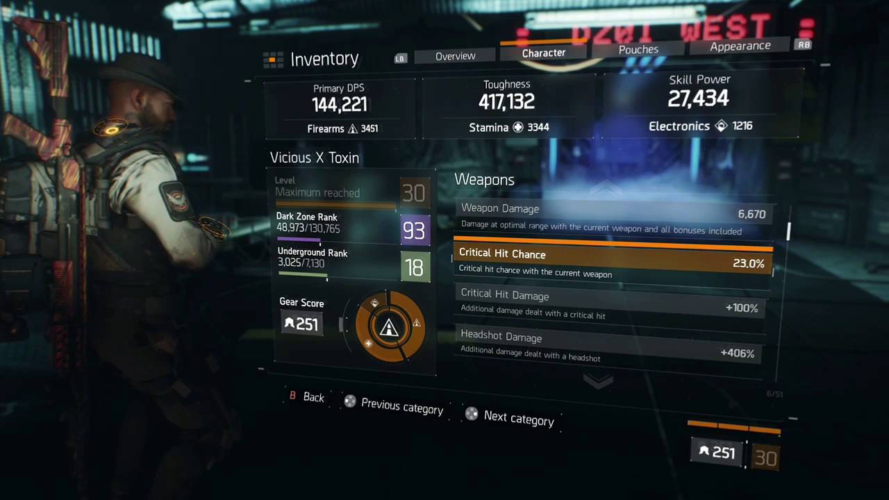 SENTRY M1A CRAZY BUILD! (The Division)