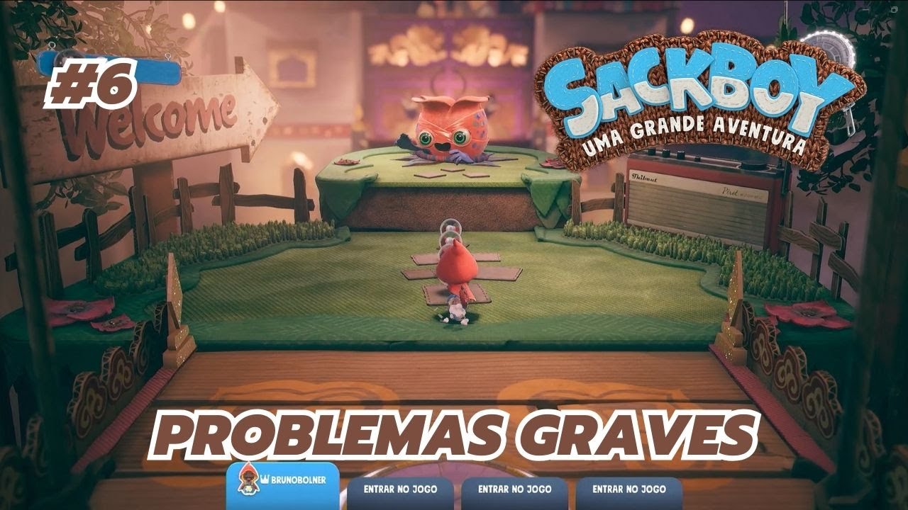 Sackboy - Problemas Graves (dublado - PS5)