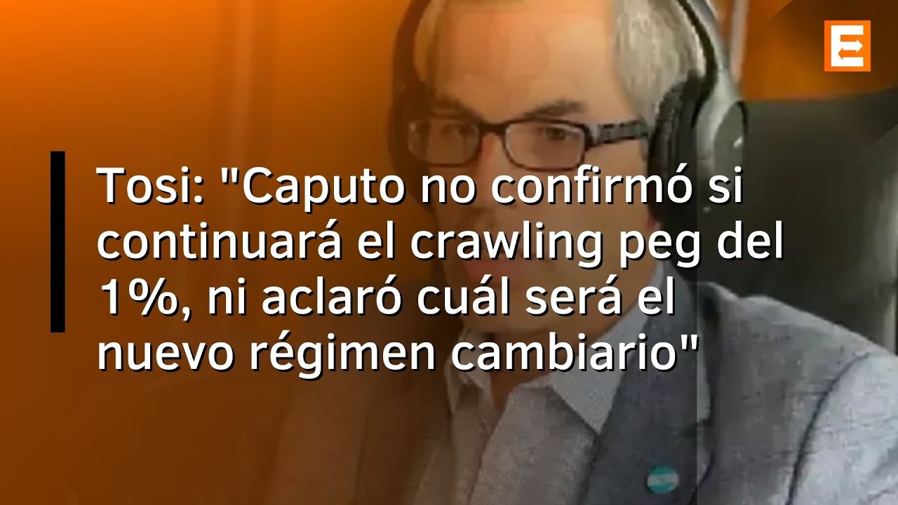 Ramiro Tosi sobre el fin del carry trade
