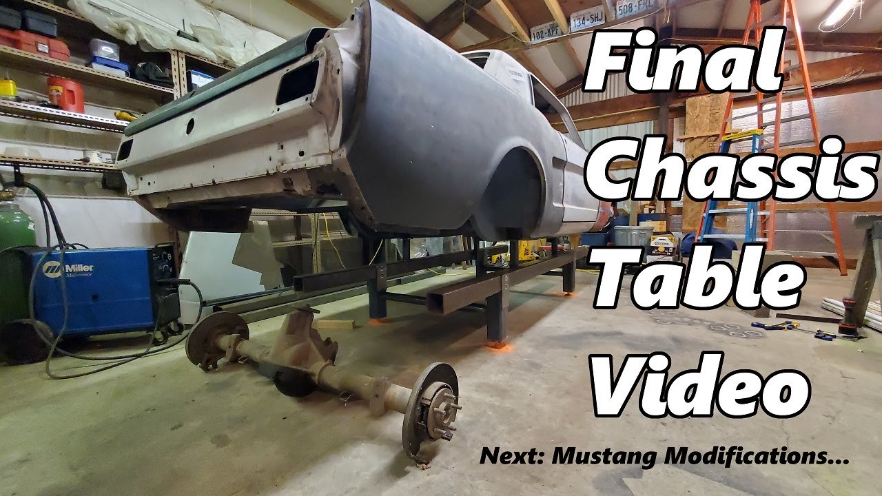 CHASSIS TABLE DONE! Car fab is next!