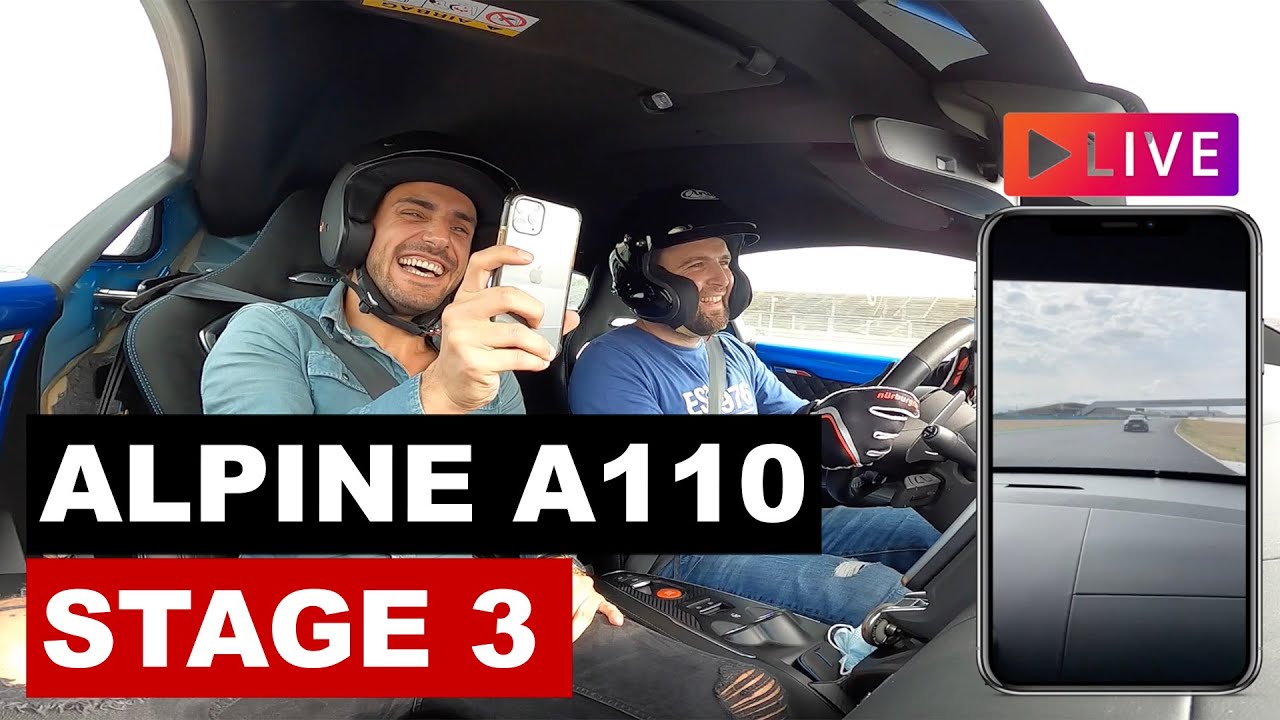ALPINE A110 STAGE 3, UNE VRAIE PISTARDE !