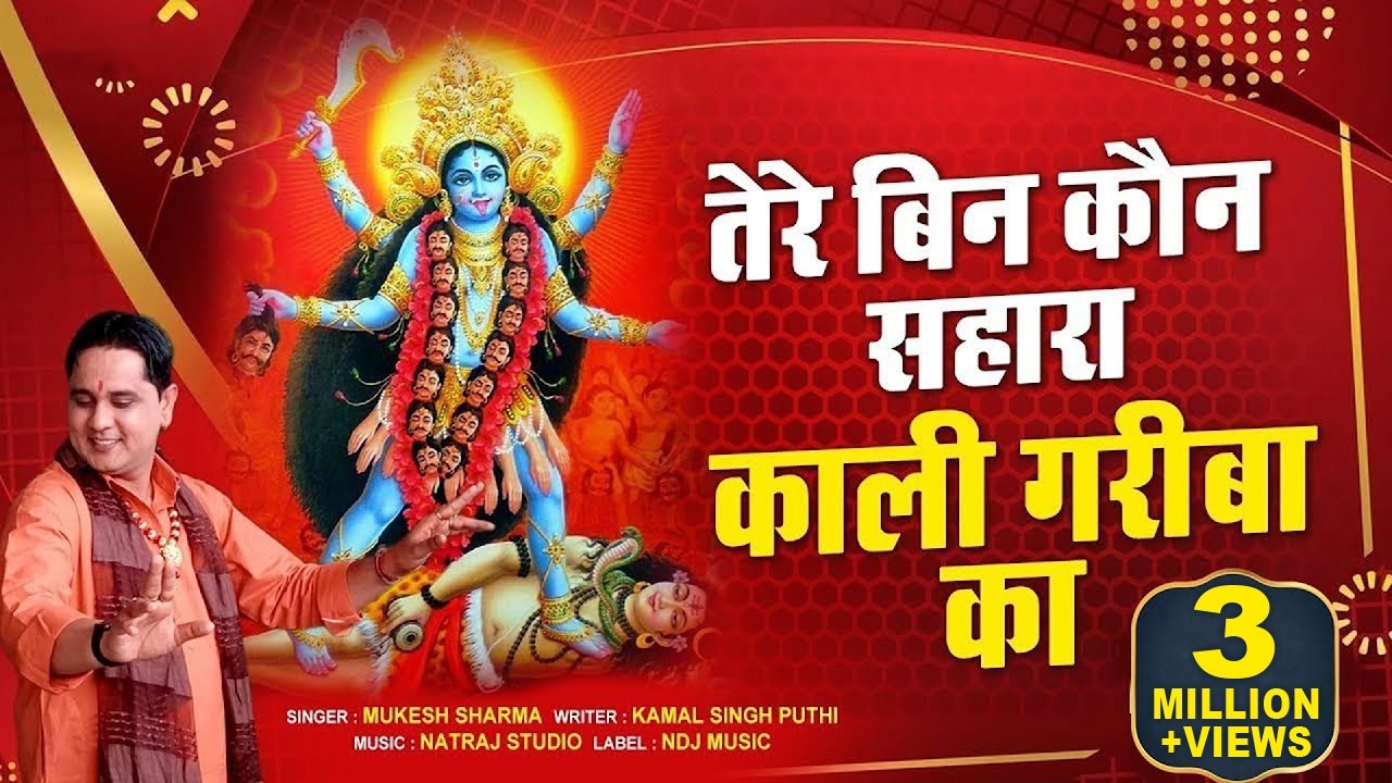 तेरे बिन कोण सहारा काली गरीबा का | Mukesh Sharma | New Kali Mata Bhajan Song 2024 | NDJ Film