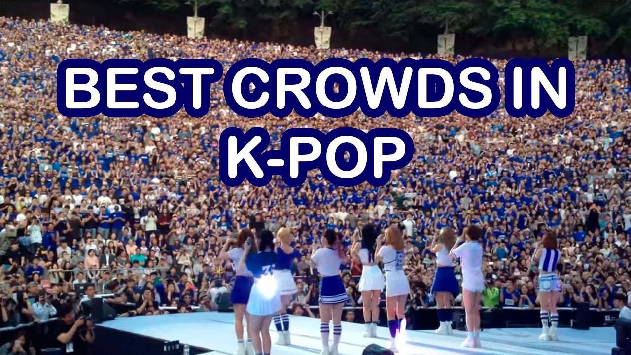 Best Crowds in K-pop Compilation Part 1