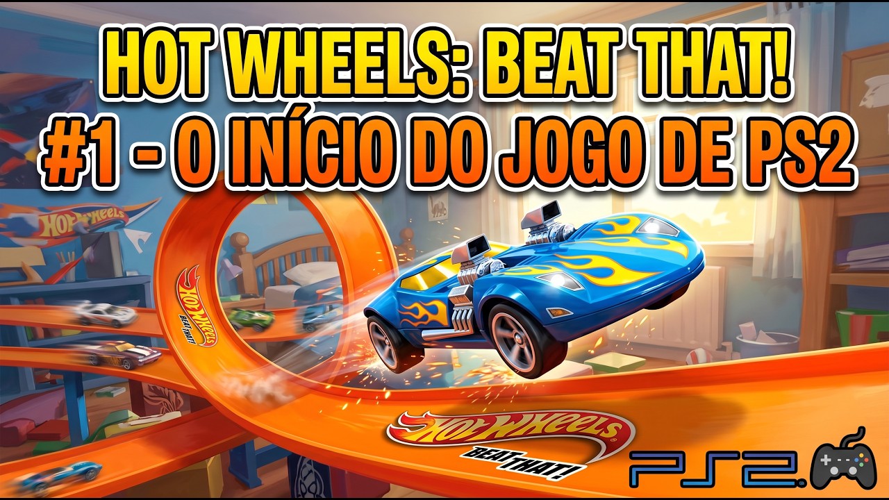 Hot Wheels: Beat That! #1 - O Início do Jogo de PS2