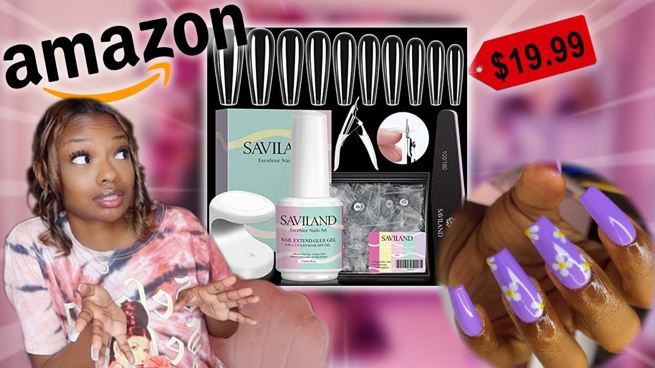Ещё один Amazon Gel x Dupe!? | Обзор гелевого наращивания Saviland