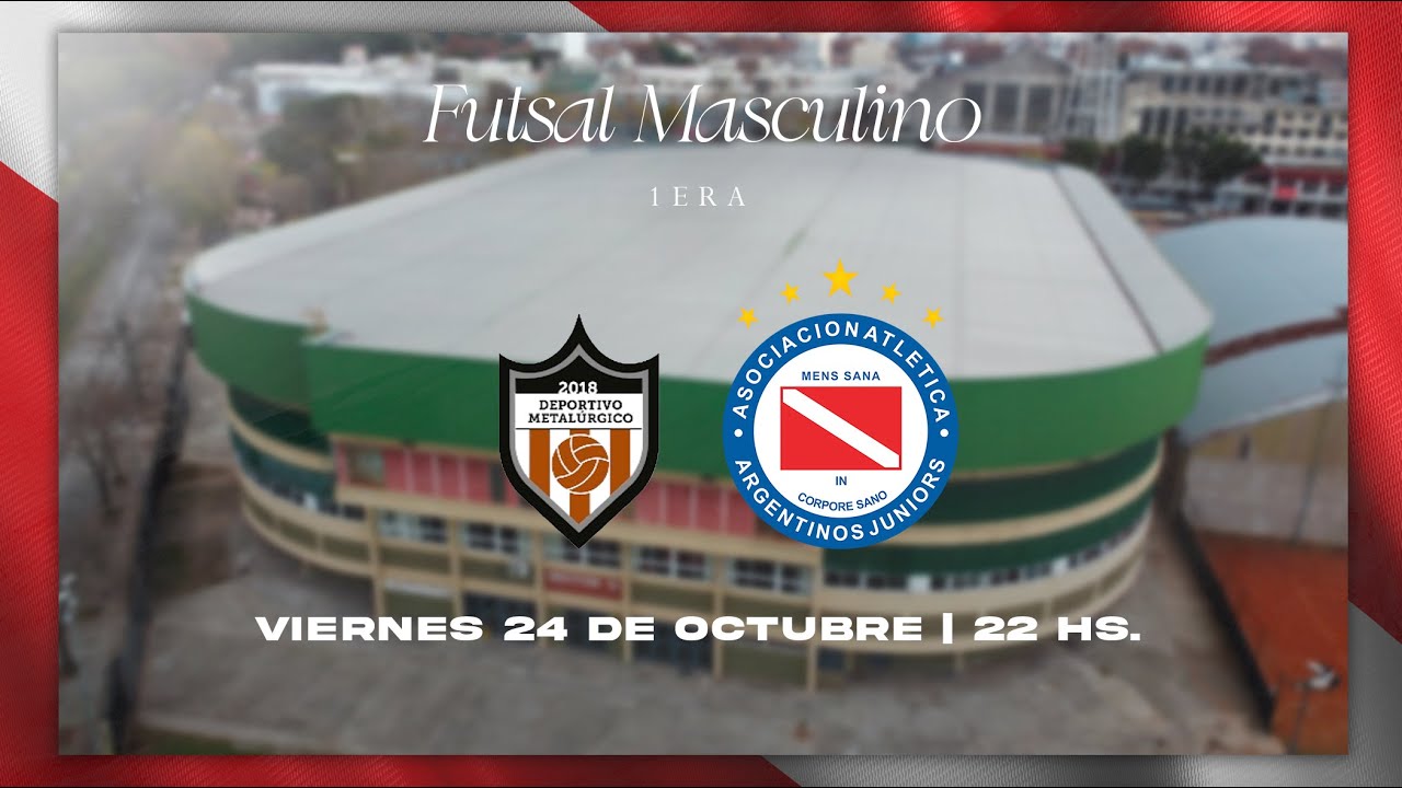 🏆 FUTSAL MASCULINO: ARGENTINOS JRS vs. Dep. Metalúrgico