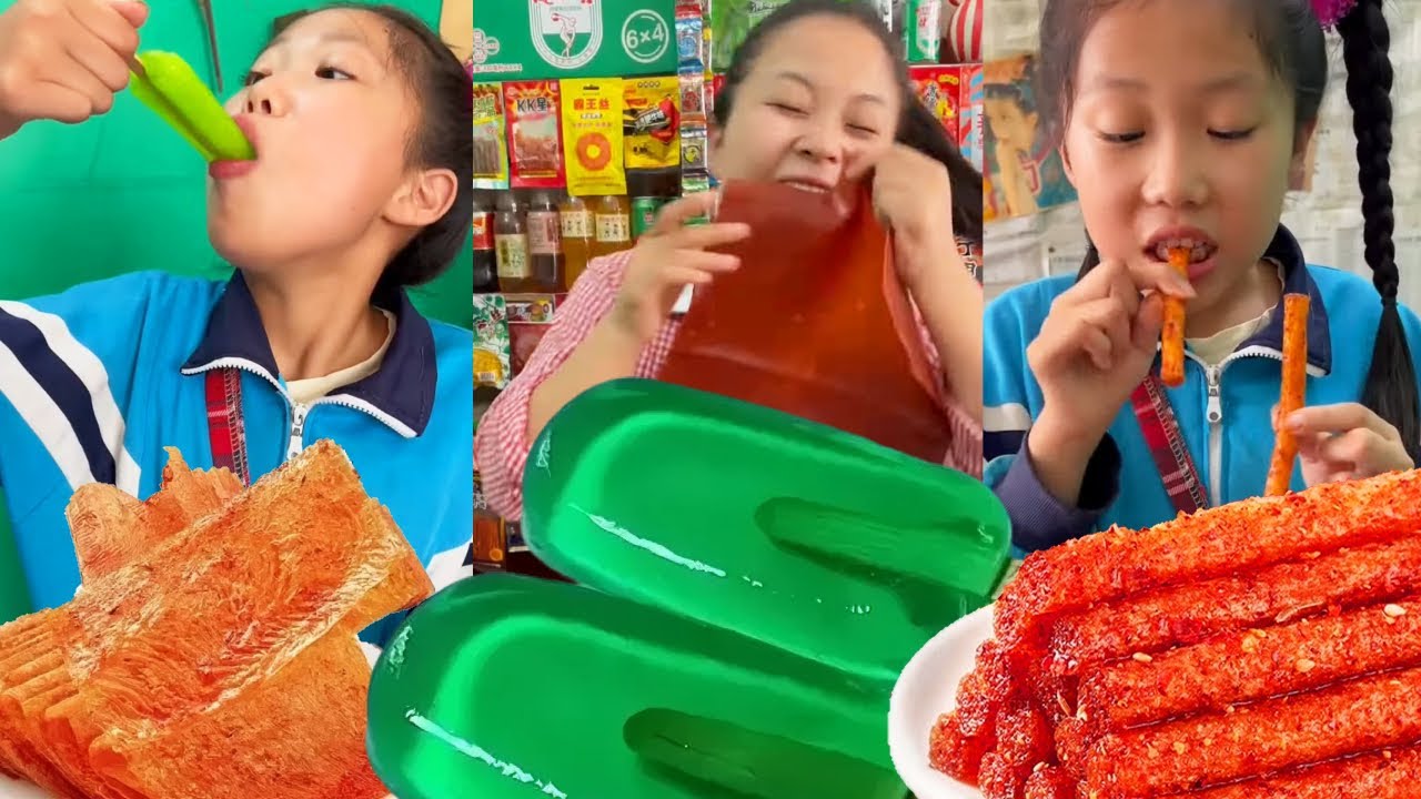 Kumpulan video tiktok makanan ringan china jaman dulu childhood chinese snack compilation EP287