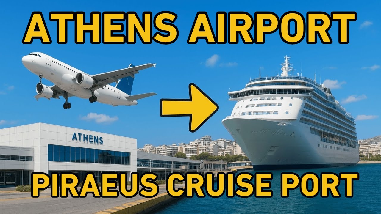 Athens Cruise Guide: How to Get from the Airport to Piraeus Port, and Back Again!