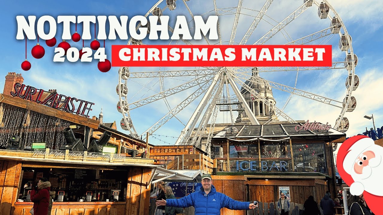I Visited Nottingham Christmas Market 2024 | Winter Wonderland