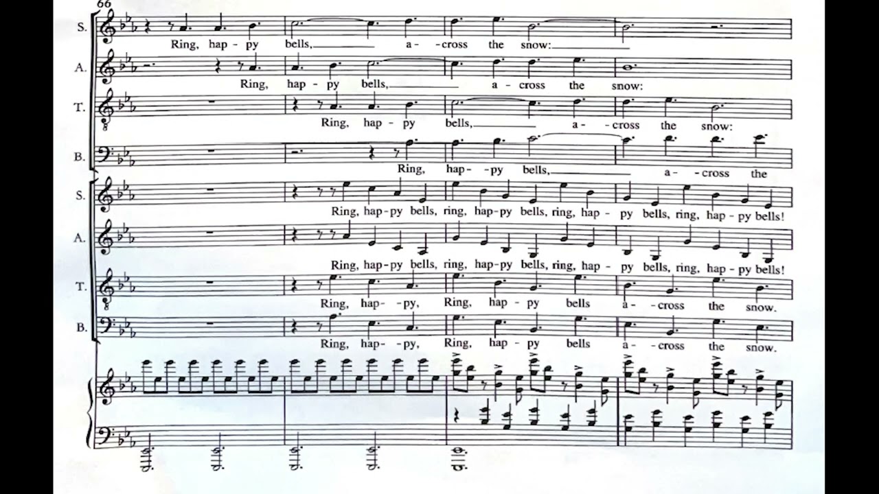 Ring out, wild bells- Jonathan Dove