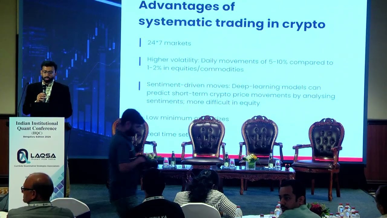 Rise of Digital Assets and Application of Systematic Strategies | IIQC 2025 Bengaluru