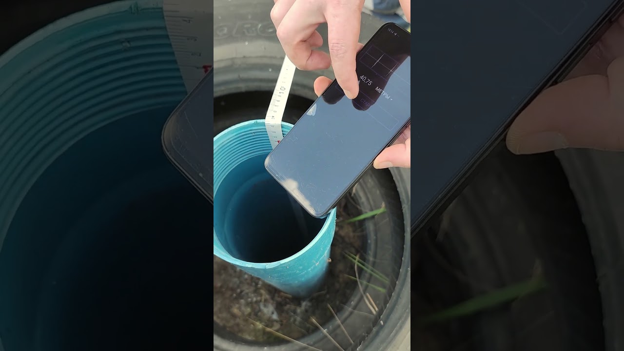 How to measure the water level in a well #borewell #waterwell #borehole #app #groundwater #drilling