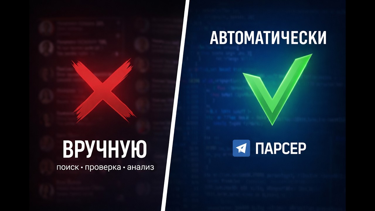 Я написал парсер Telegram — больше не ищу каналы вручную