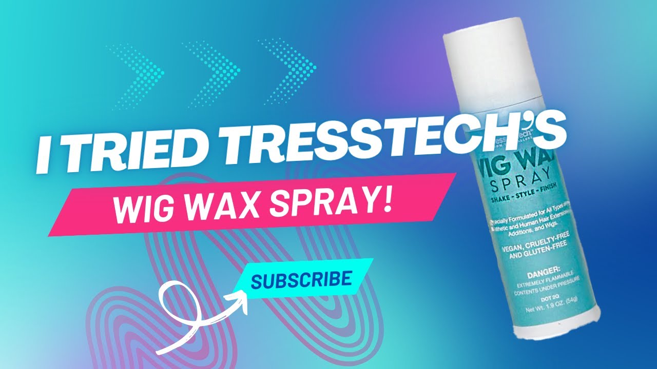 I Tried TressTech's Wig Wax spray on restyled Joy (Restyled)  by Paula Young.