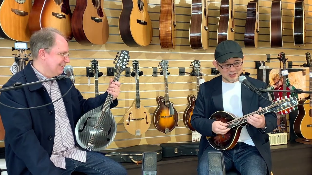 KLŌS All carbon Mandolin & Acoustic World A-5 with Hiroki Maeta!