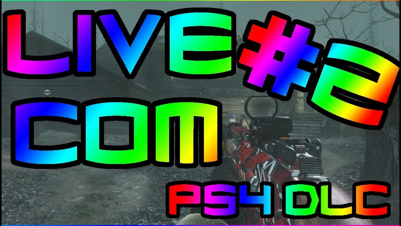 COD Ghosts Live Gameplay #2 - PS4 Onslaught DLC - Maverick Assault Rifle On Fog!