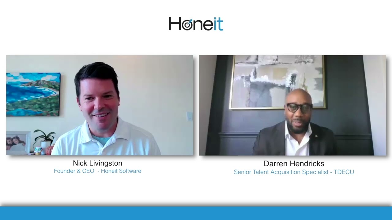 Honeit Podcast with Darren Hendricks, Talent Acquisition at TDECU