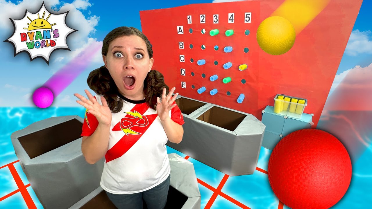 We Play GIANT Life-size Battleship!