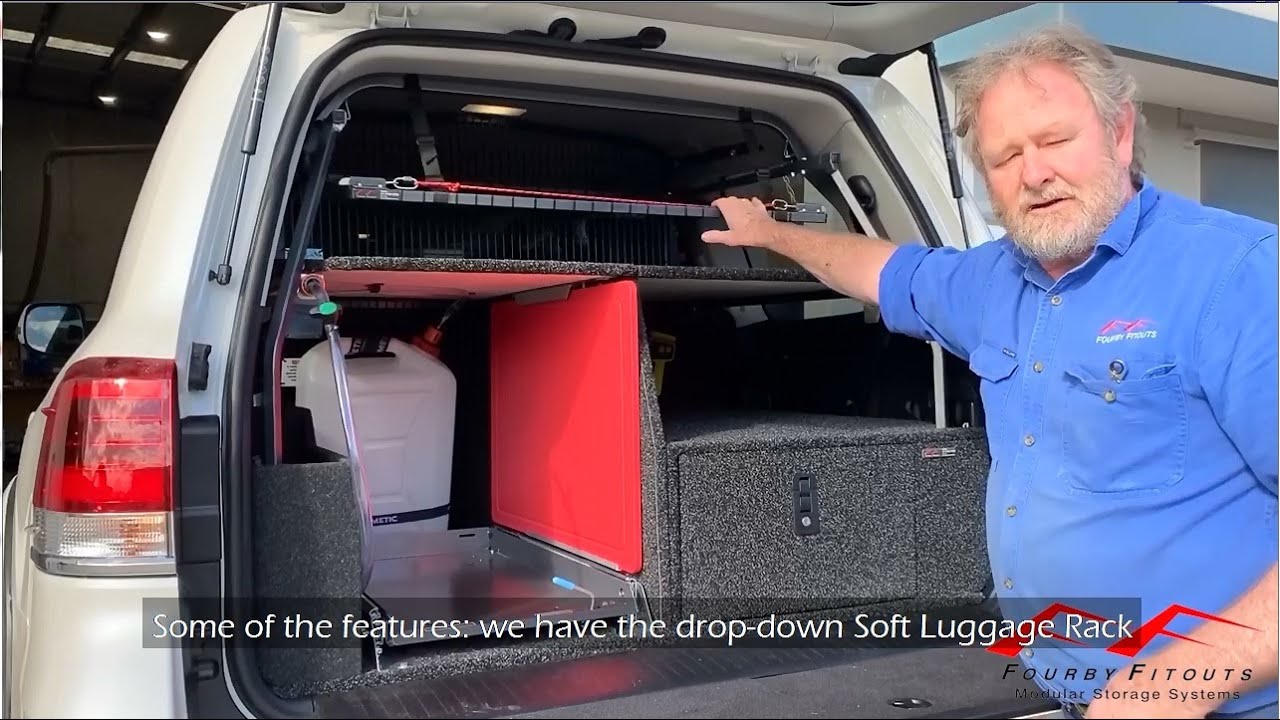 Fourby Fitouts - How the Touring Unit works - 200 Series Storage Drawer System
