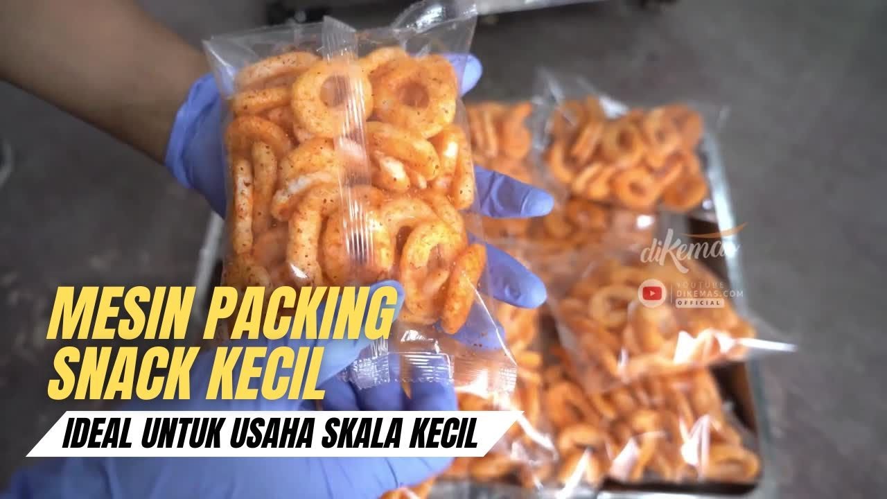 Mesin Packing Snack Kecil, Ideal untuk Usaha Skala Kecil