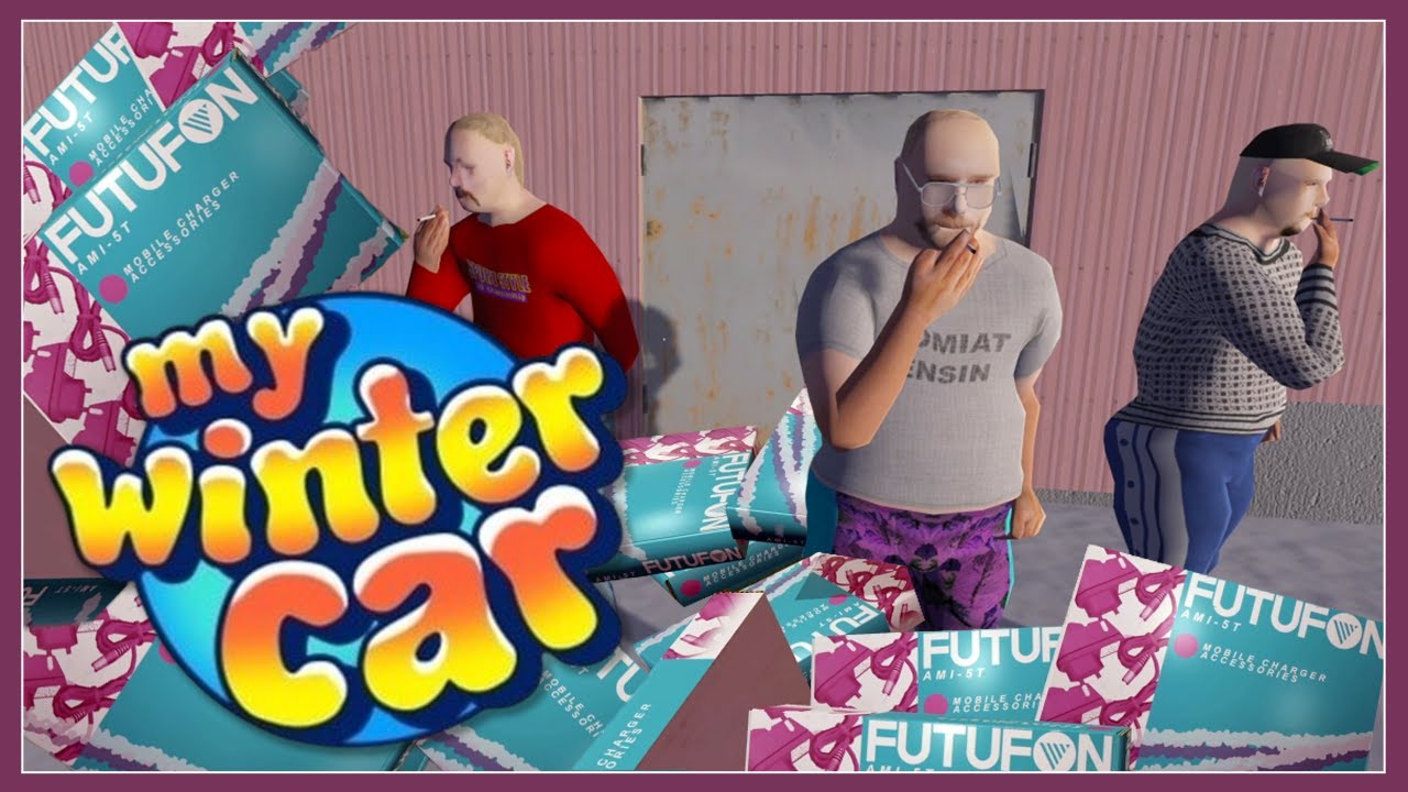 Near Crash, Quick Cash & Burger Time in My Winter Car