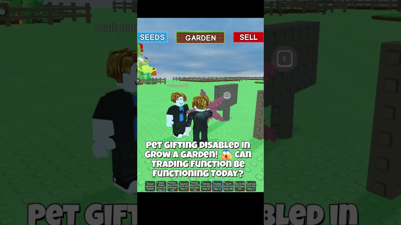 Pet Gifting DISABLED in Grow a Garden! 😱 Can Trading fUNCTION Be Up Today? 2nd Jul 2025. #roblox