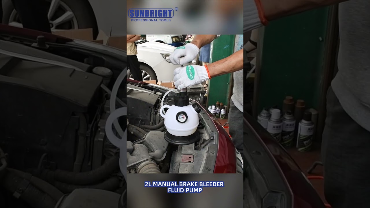 2L Manual Pressure Brake Bleeder #brakefluid #tools #brakesystem #diy #automotivetools #tools4life