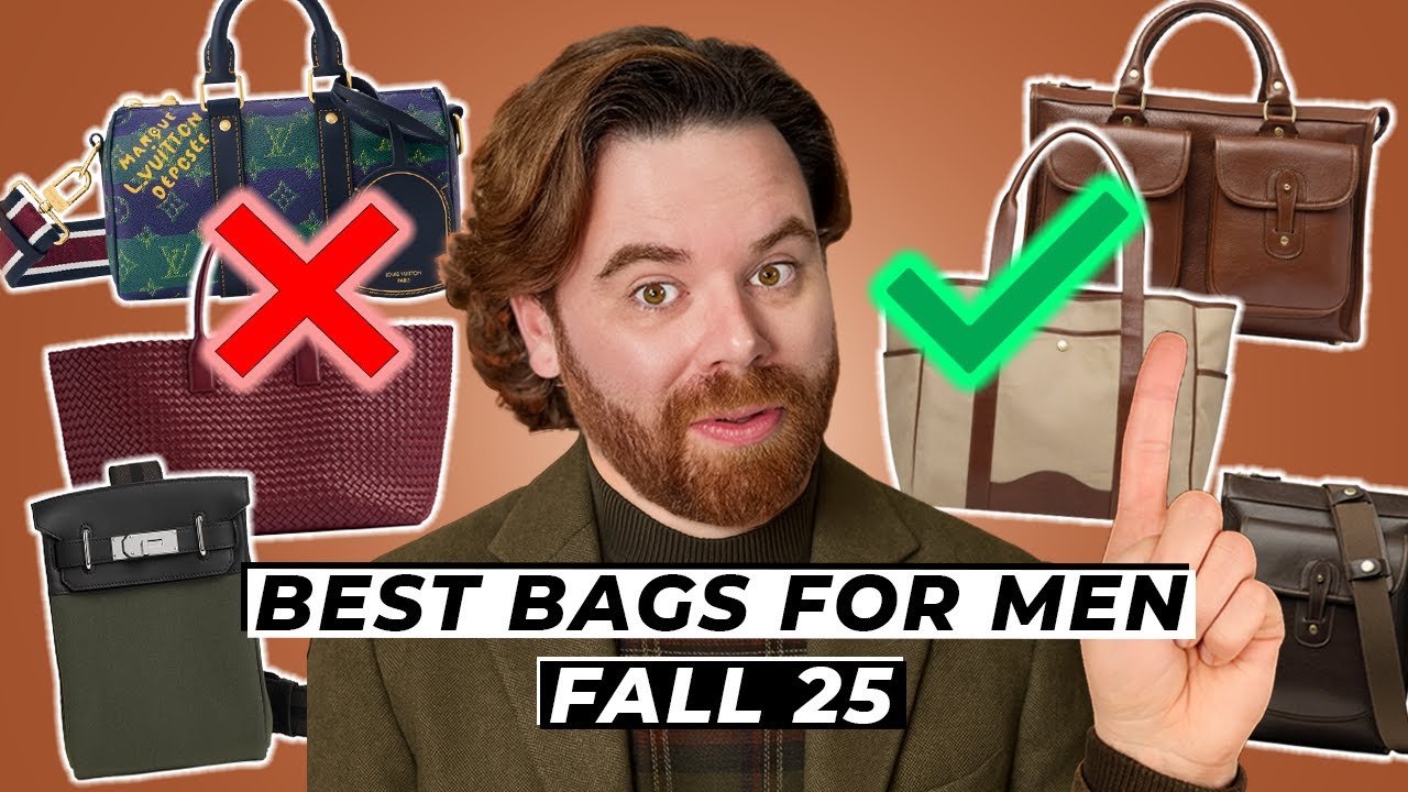 DITCH Designer Bags! The BEST MEN'S Bags 🍂 Fall 2025