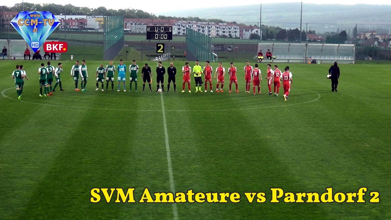 24. 5. 2017 - Fußball: SVM Amateure vs Parndorf 2 - CCM-TV.at