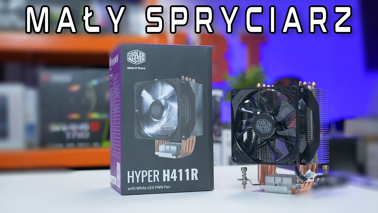 Cooler Master Hyper H411R - małe dobre chłodzenie cpu - test
