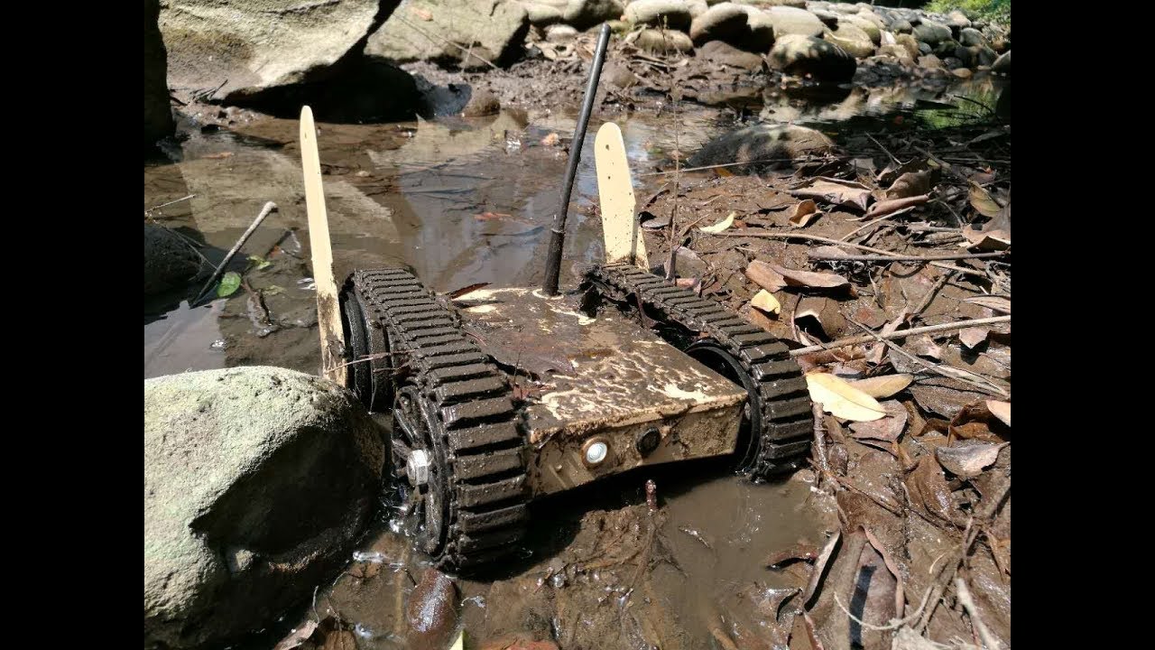 IMAXBOT Waterproof Tracked Robot Unmanned Ground Vehicle