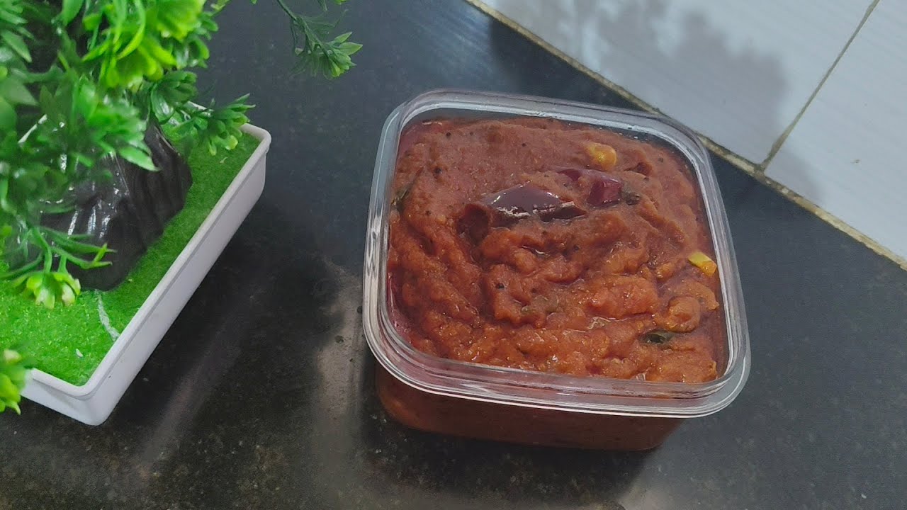 💫 தக்காளி தொக்கு ரெசிபி இந்த மாதிரி செஞ்சு பாருங்க#tomatothokku #food #cooking 