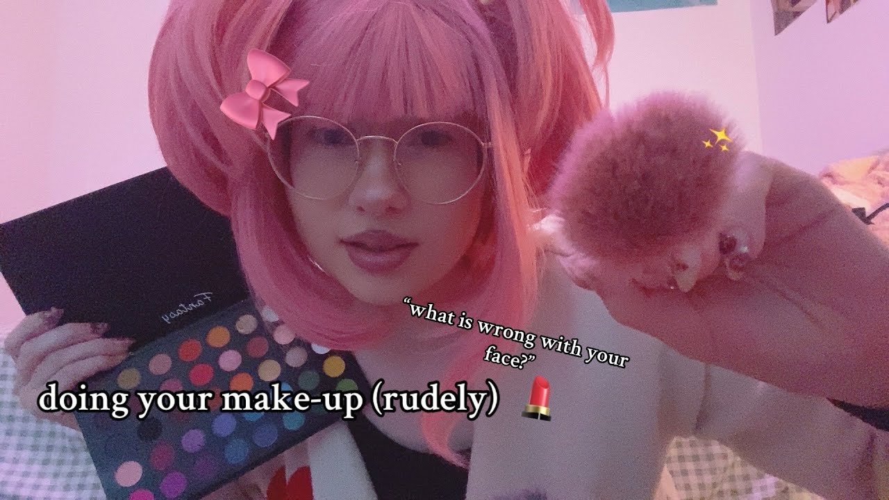 Natsuki Rudely Does Your Make-Up || Doki Doki Literature Club Cosplay ASMR
