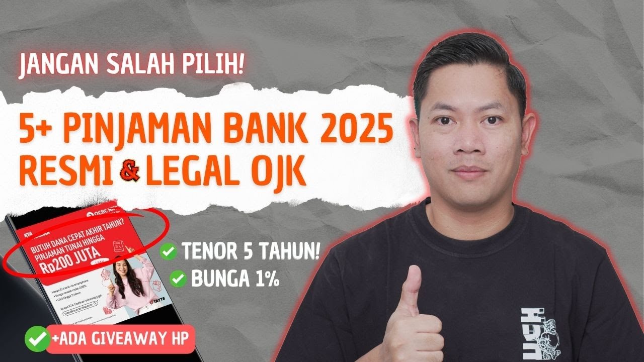Stop Pinjol 🚫 Cek 5+ Pinjaman Bank Digital Bunga Rendah 💸 Cocok Buat Dana Darurat ✅